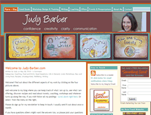 Tablet Screenshot of judy-barber.com